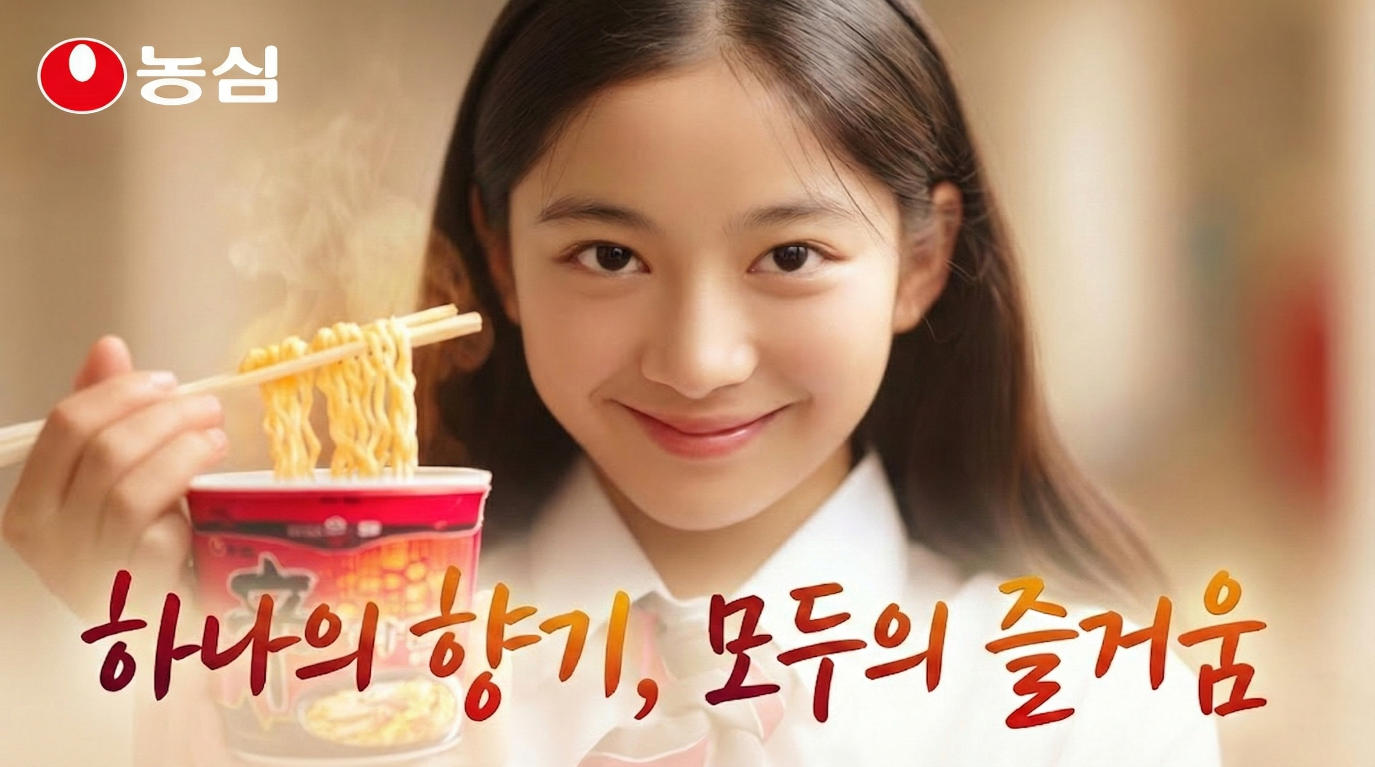 농심 신라면 하나의 향기, 모두의 즐거움 이미지