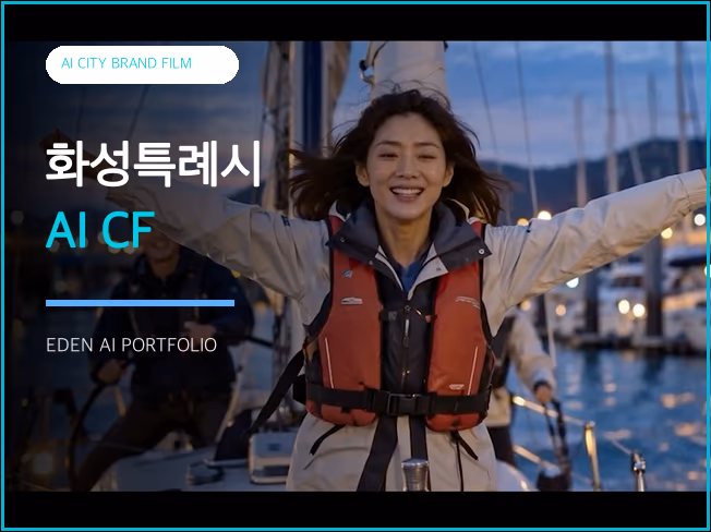<AI영상> 화성특례시 관광 콘셉트 CF 이미지