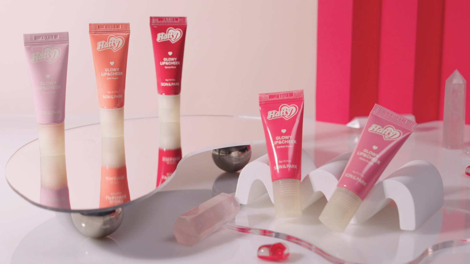 SON&PARK_Glow Lip&Cheek / Natural Shade Eyebrow 이미지