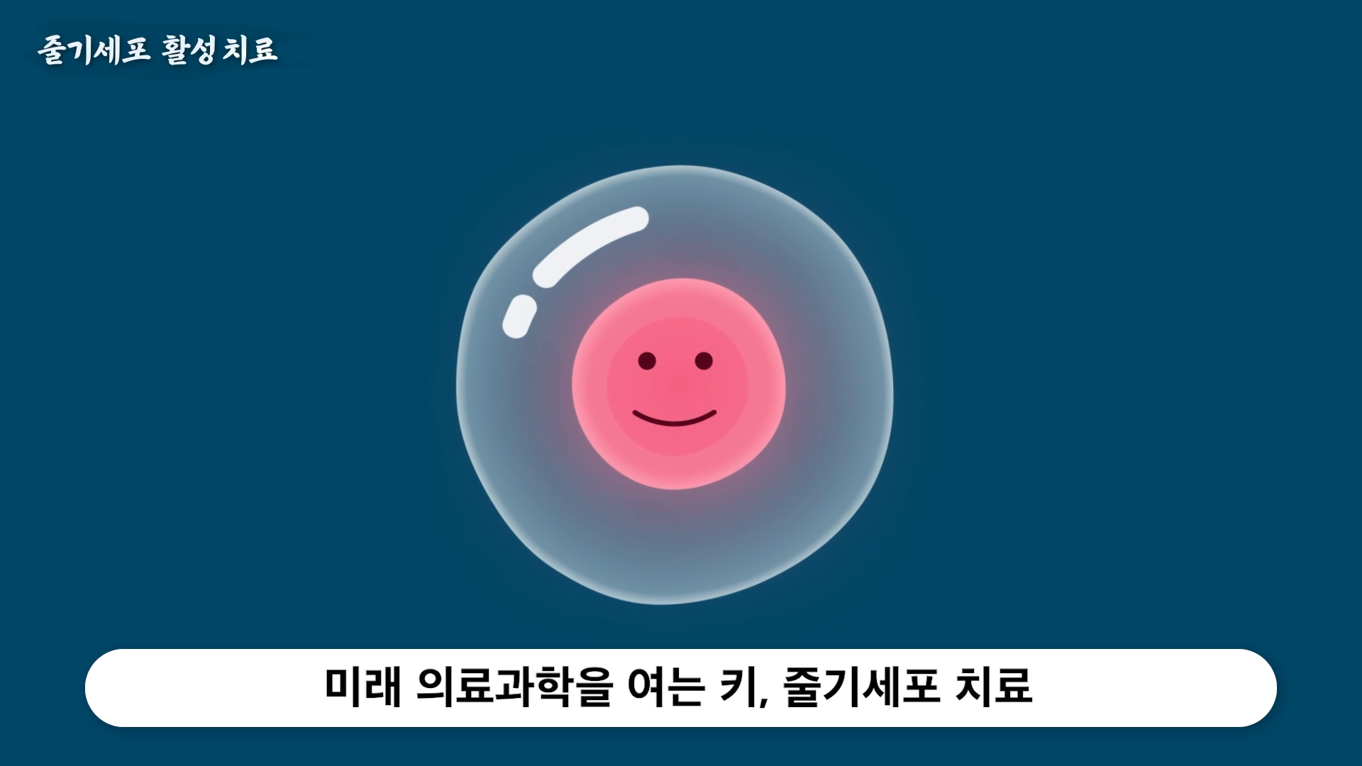 동서비교한의학회 줄기세포 치료 재생약침 개발 홍보영상 이미지