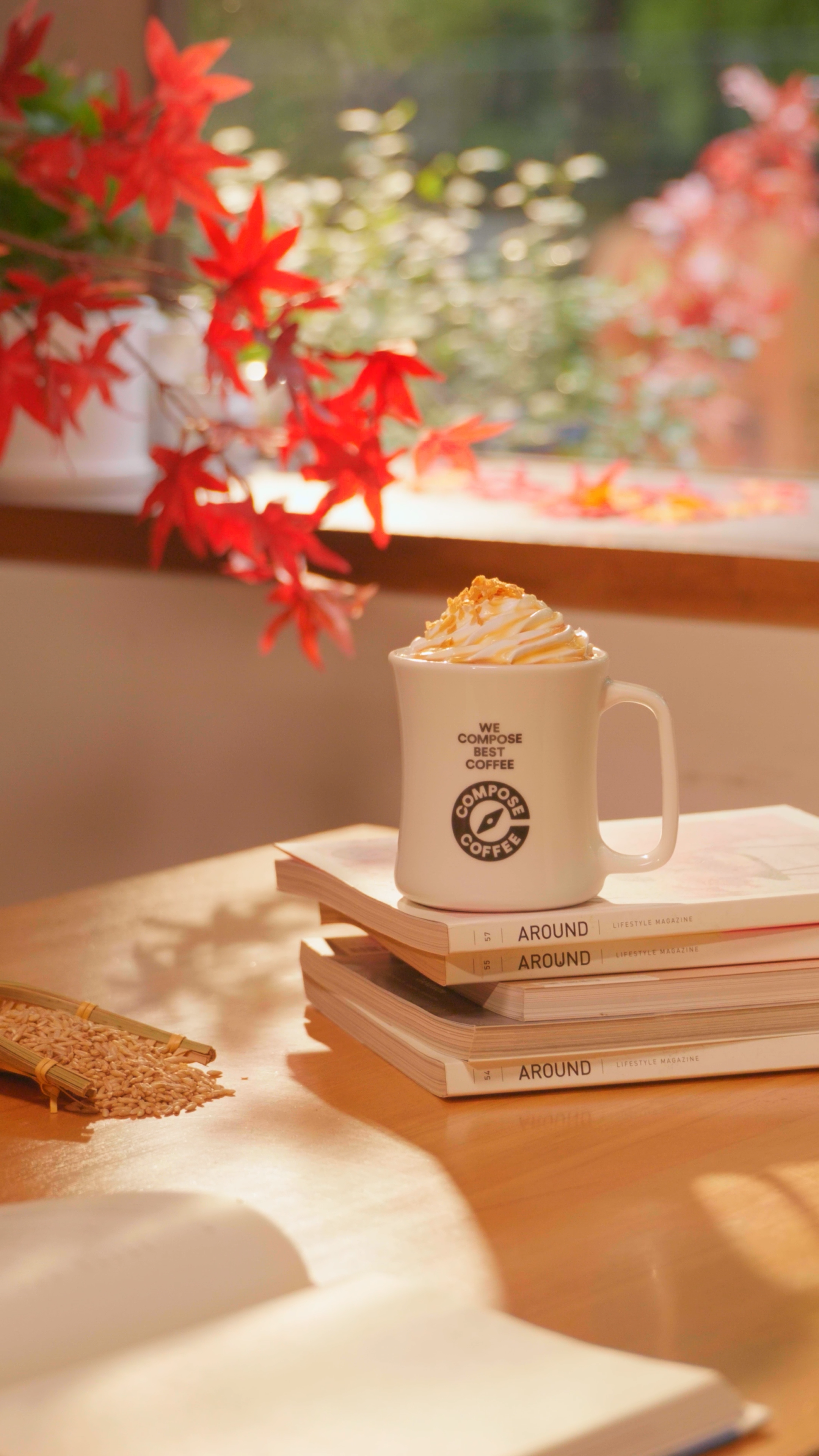 COMPOSE COFFEE_핫 토피넛라떼 이미지