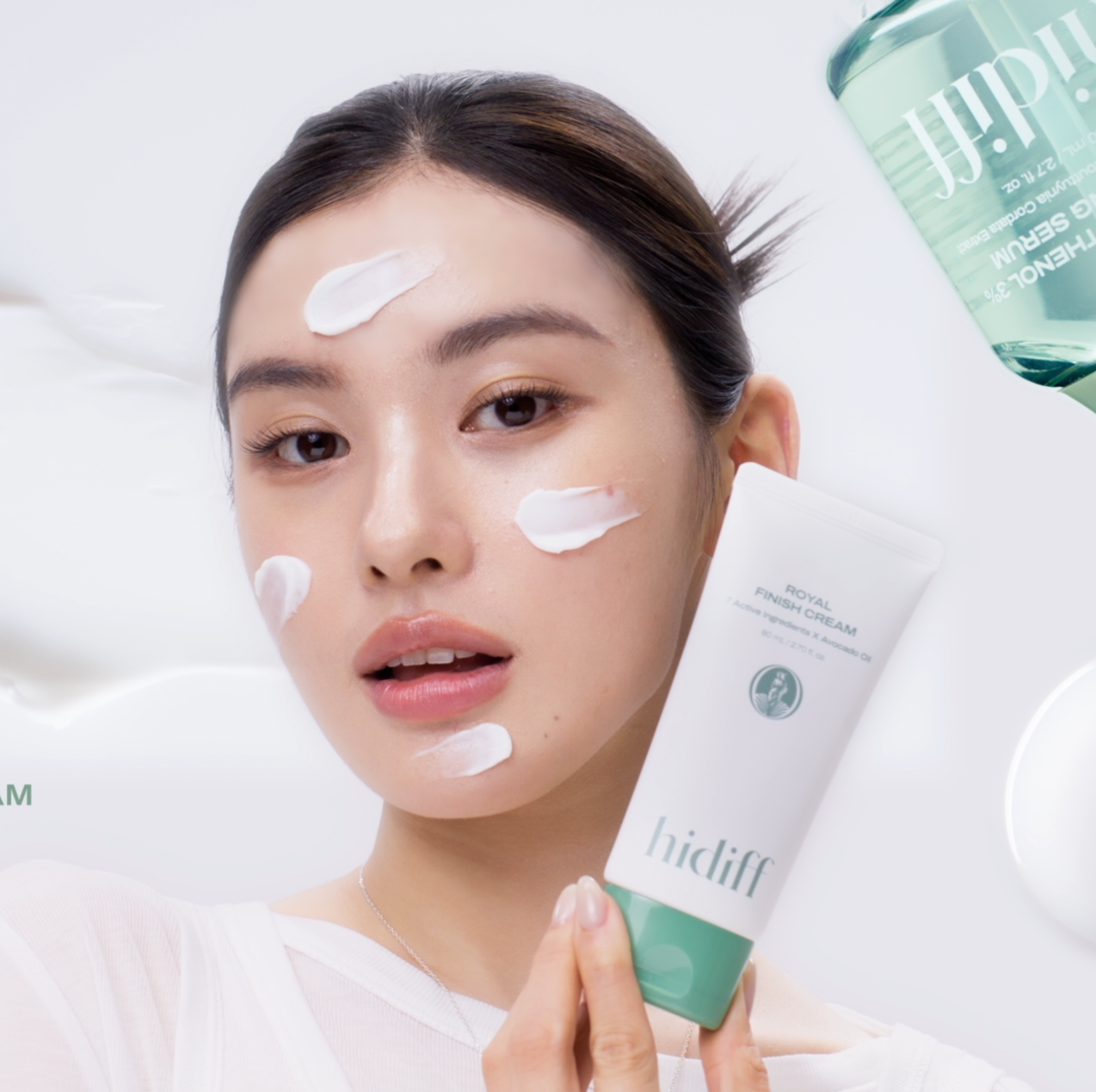 뷰티 브랜드 옥외 광고 영상 이미지