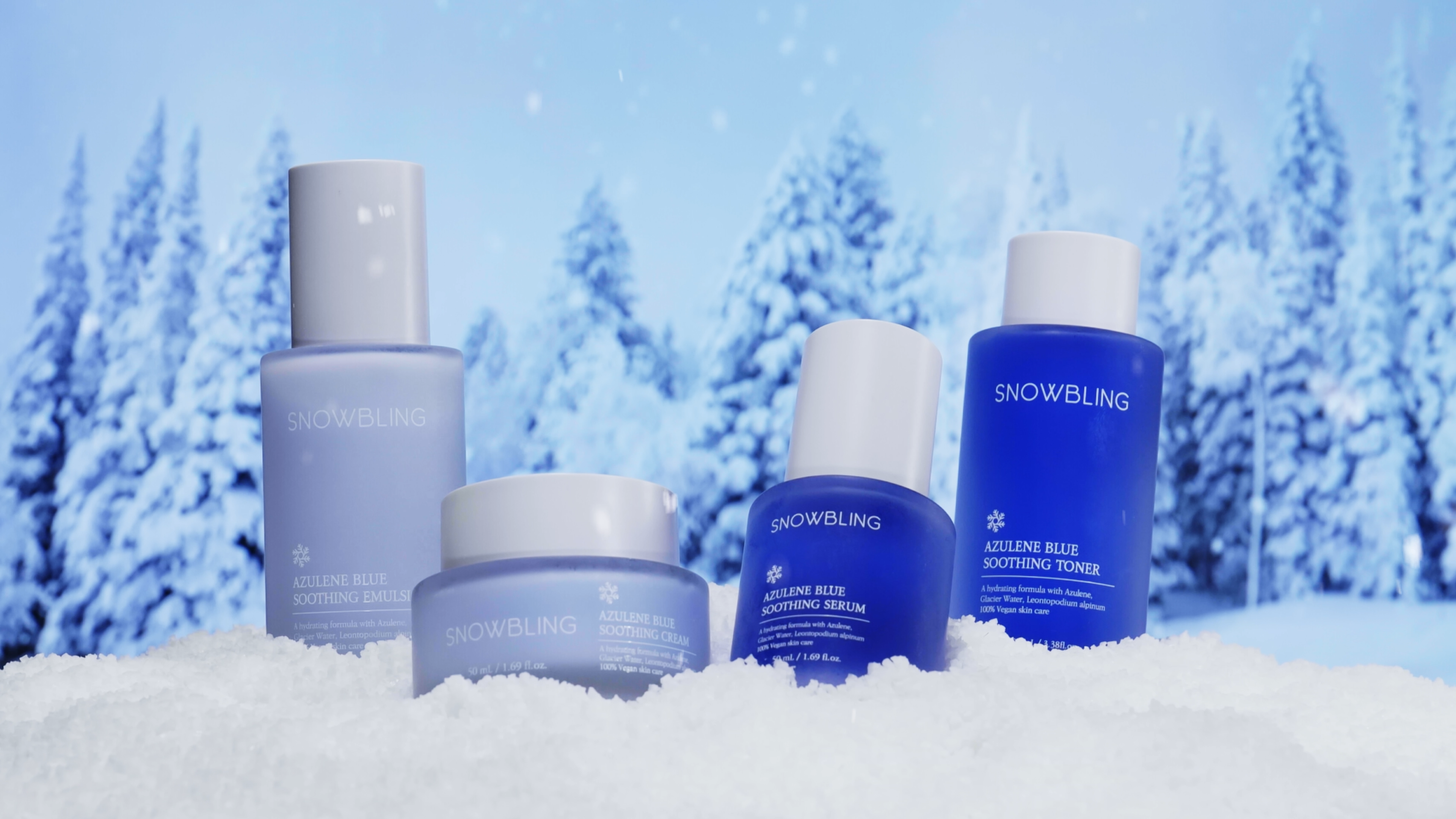 SNOWBLING_AZULENE BLUE SHOOTHING LINE 이미지