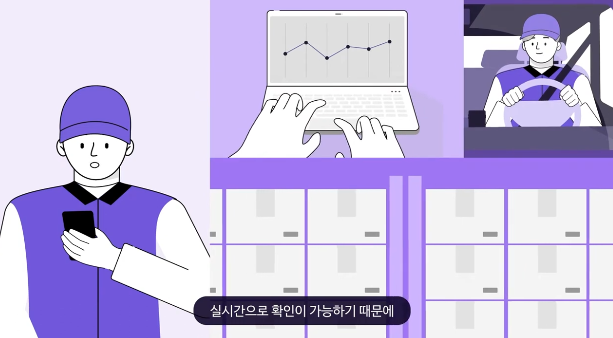 [모션그래픽] 다큐브 음성AI 음성비서 홍보영상 이미지