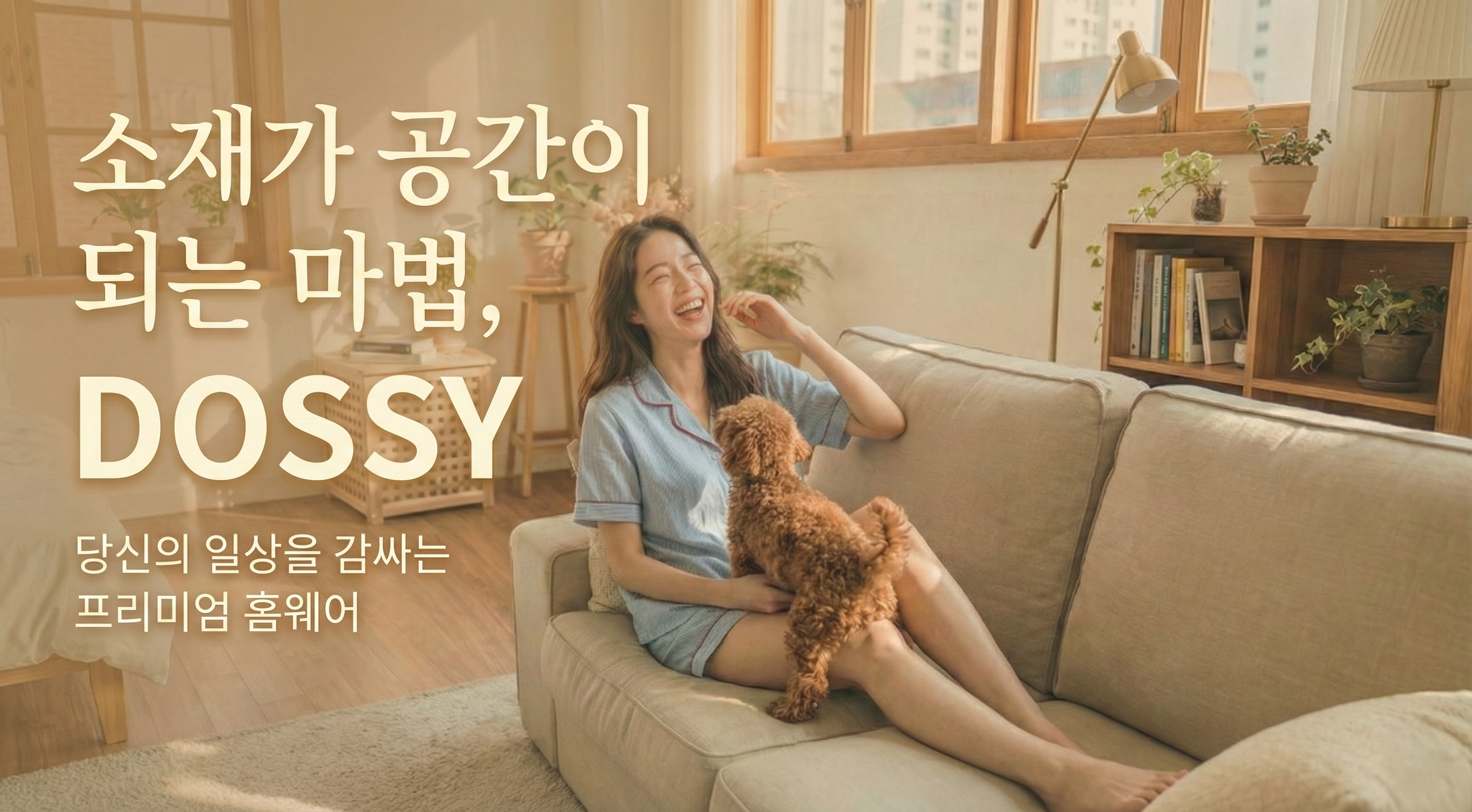 소재가 공간이 되는 마법, DOSSY 이미지
